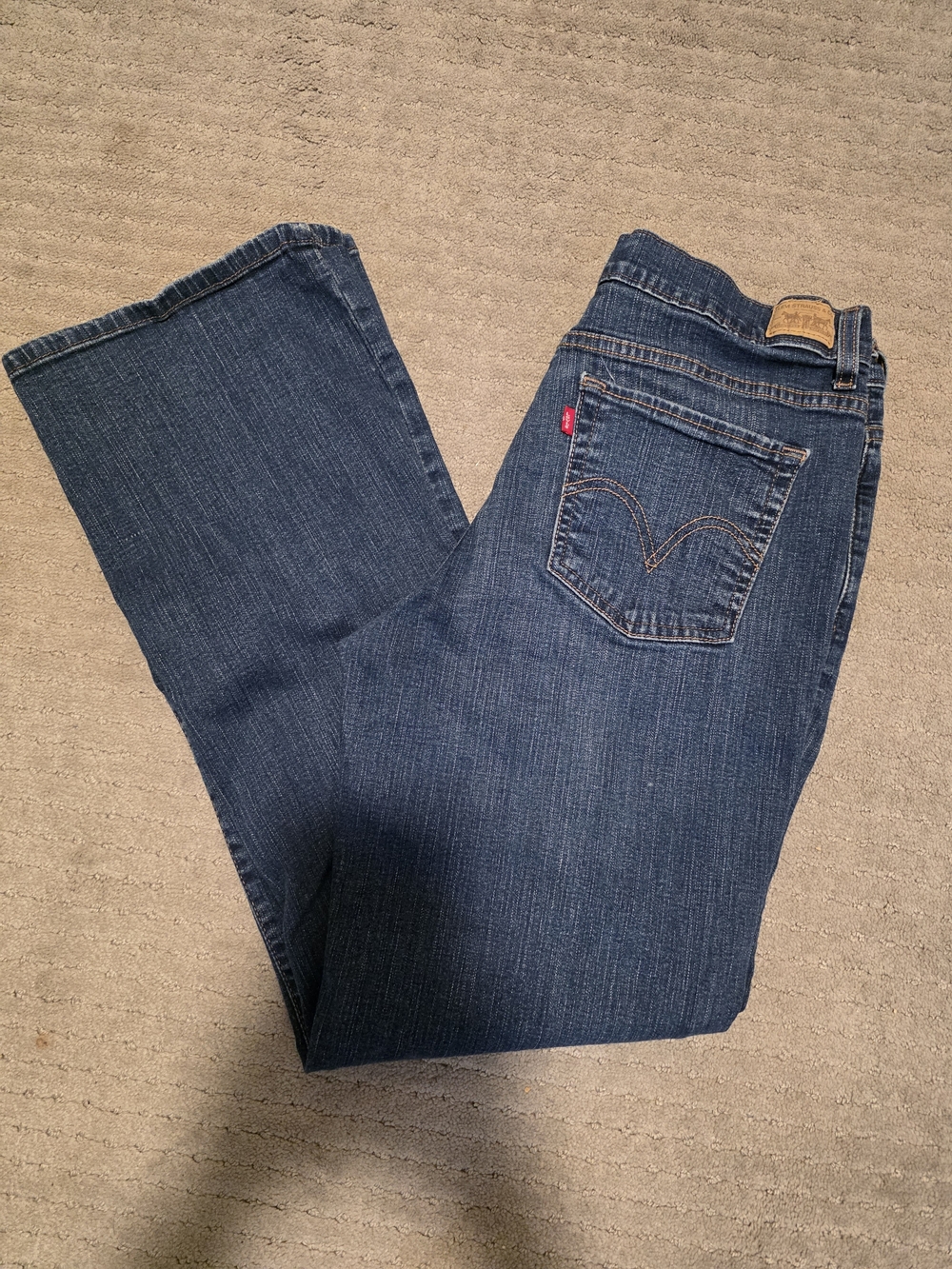 Levi's Women's Dark Blue Boot-Cut Jeans